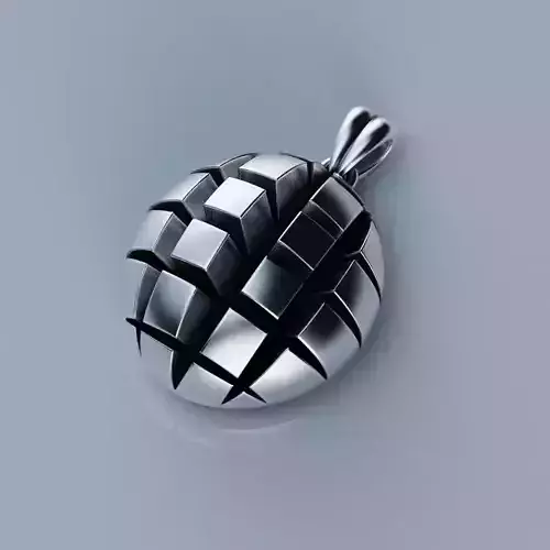 Pendant Mango 3D print model