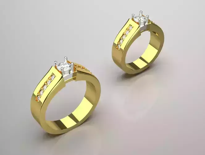 wedding couple ring cr0043