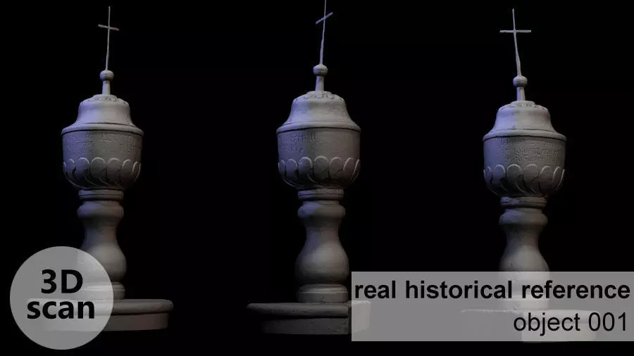 Historical object 001 3D print model