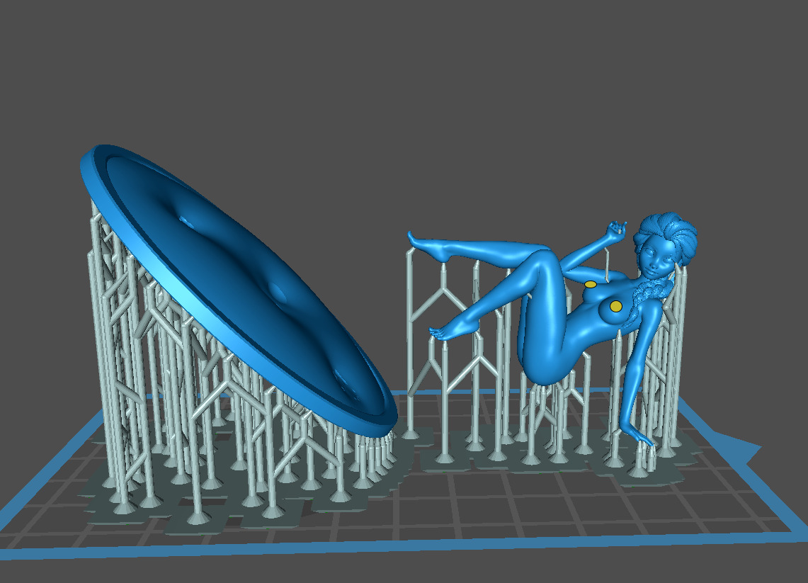 Princess Elsa - Snow Queen 3D print model_4