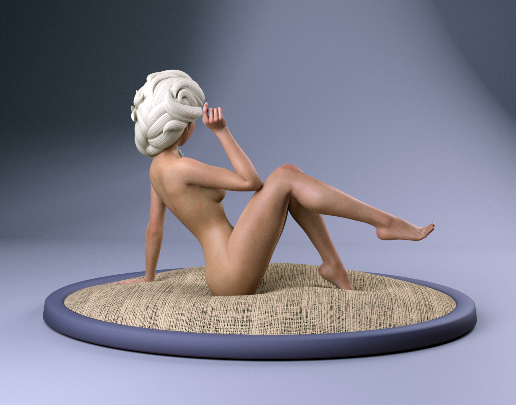 Princess Elsa - Snow Queen 3D print model_2