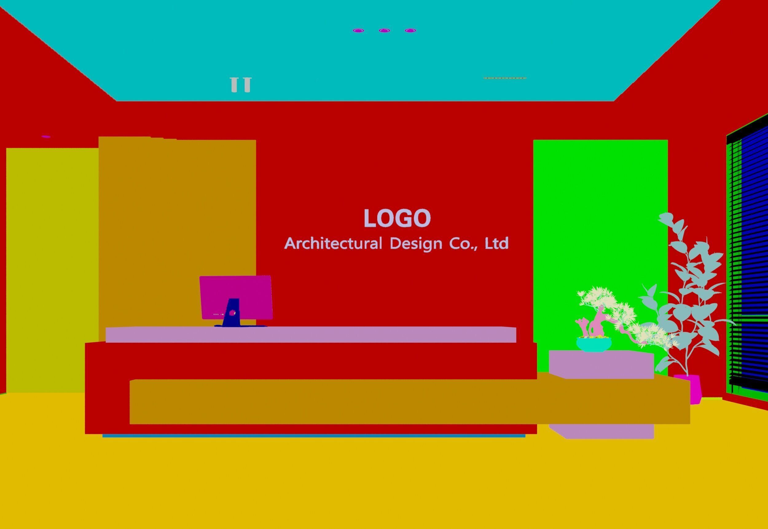 Reception 3D model_6