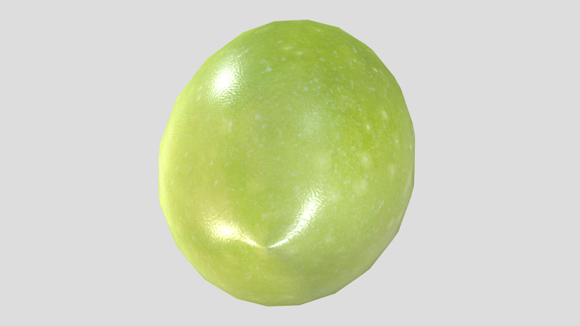 Olive Low Poly Realistic Fruit Game Asset Low-poly 3D model_1