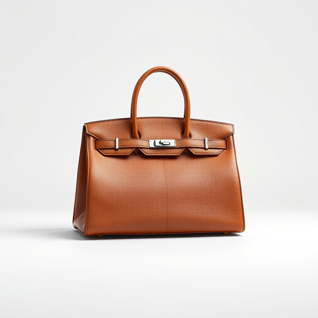 Elegant Leather Handbag D Model Pack Low-poly 3D model_4