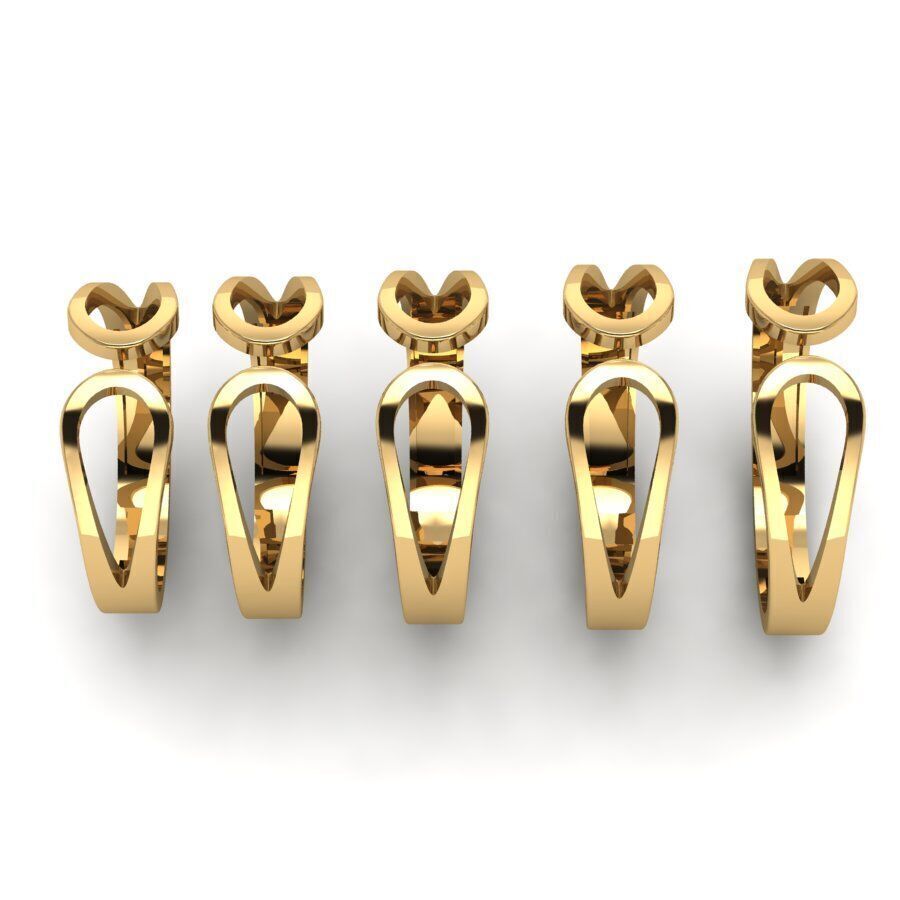 Gold Ring Jewelry  Ring stl 3dm 3dprintmodel 3D print model_2