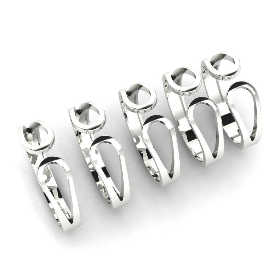 Gold Ring Jewelry  Ring stl 3dm 3dprintmodel 3D print model_3