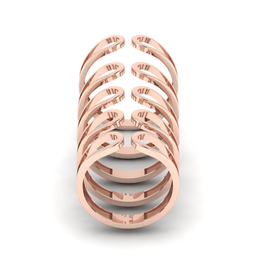 Gold Ring Jewelry  Ring stl 3dm 3dprintmodel 3D print model_1