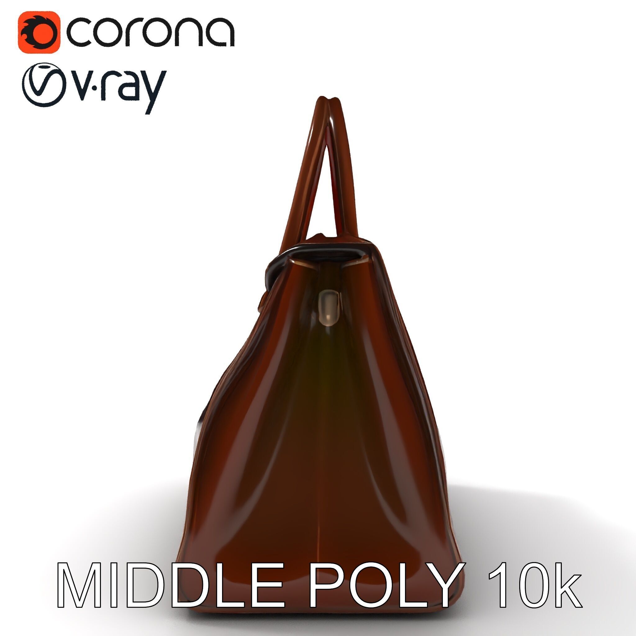 Luxury Handbag Model Pack for D Rendering and Games Low-poly 3D model_33