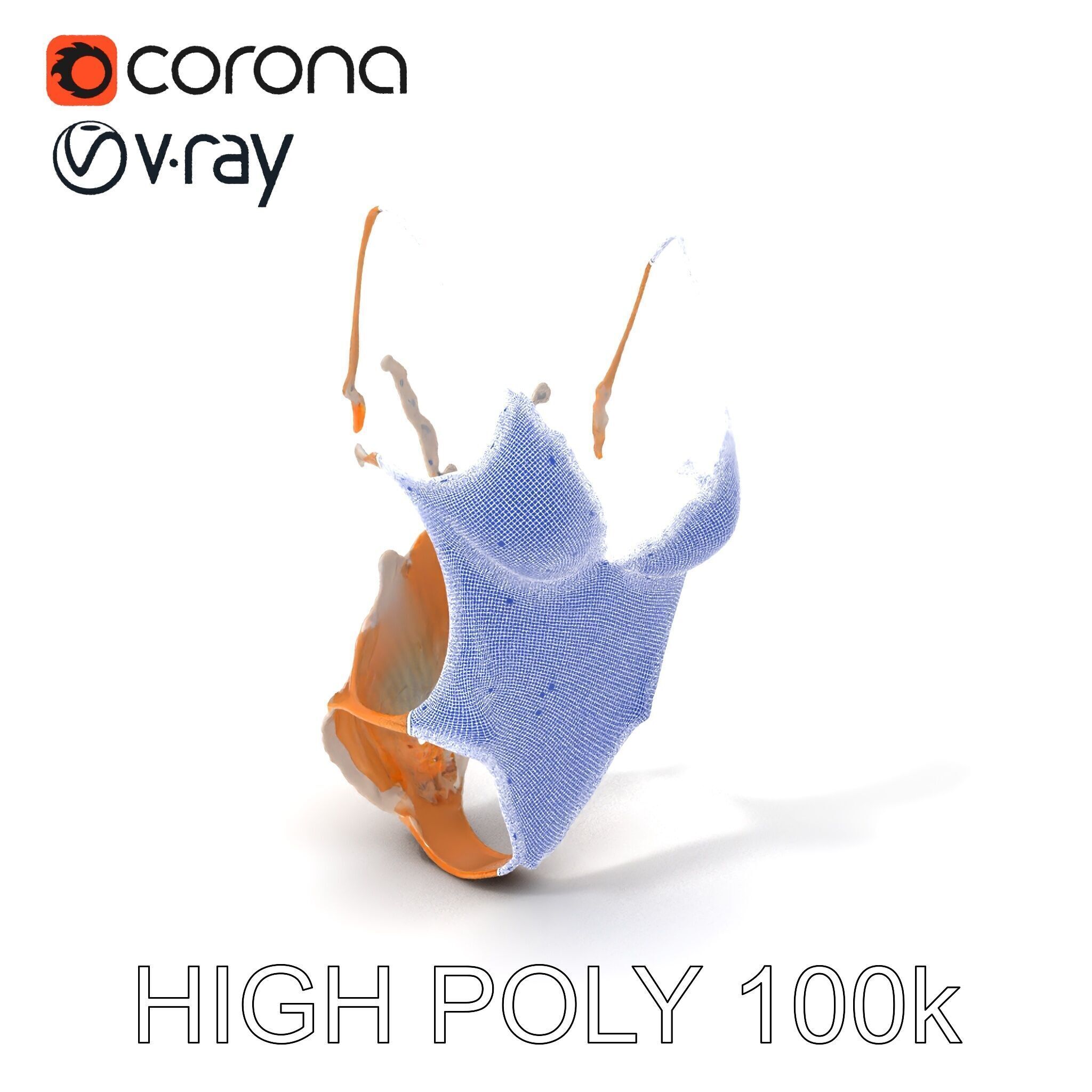 Lace Bodysuit Model Pack Intricate Design and Realistic Text... Low-poly 3D model_3