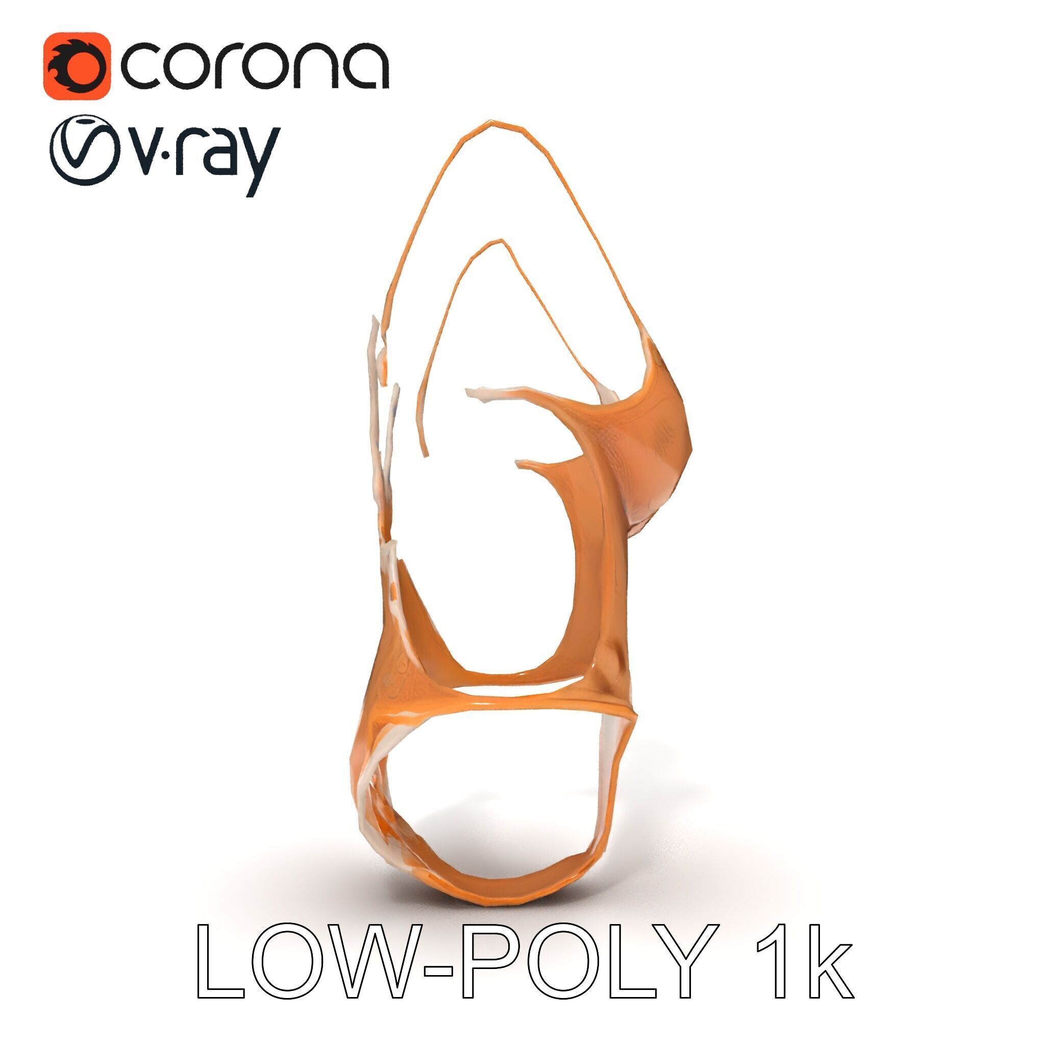 Lace Bodysuit Model Pack Intricate Design and Realistic Text... Low-poly 3D model_7