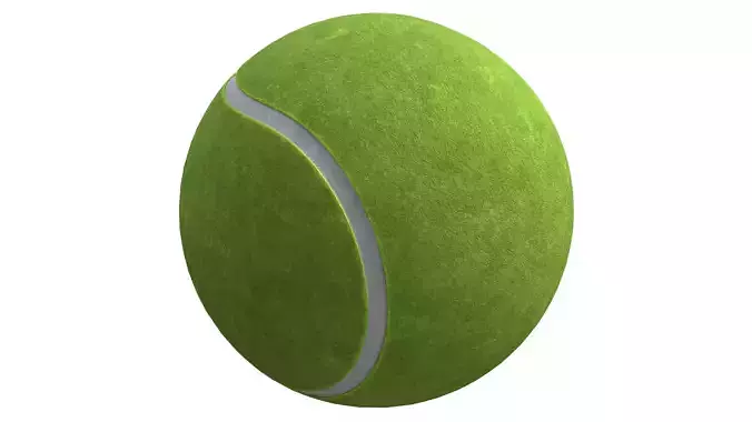 Tennis Ball - 2 Different Textures