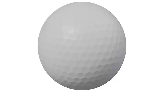 Golf Ball - 2 Different Textures 3D model