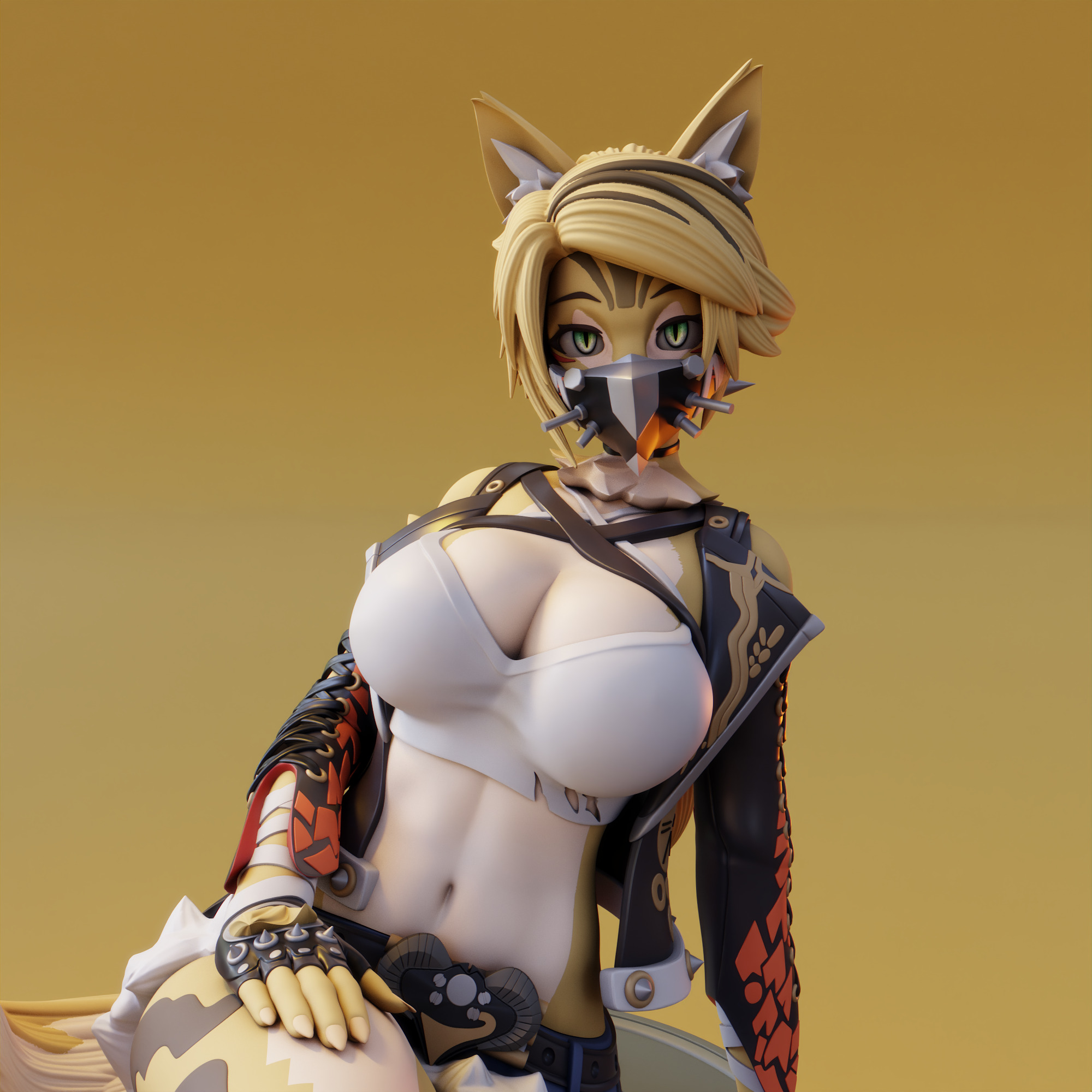 Pulchra from Zenless Zone Zero 3D print model_7