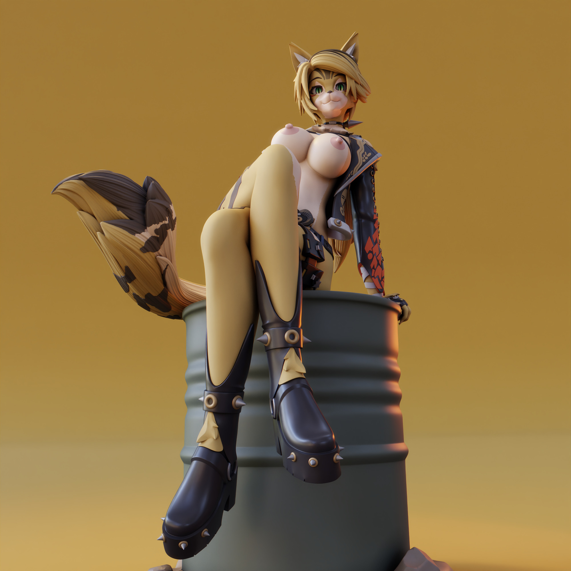 Pulchra from Zenless Zone Zero 3D print model_13