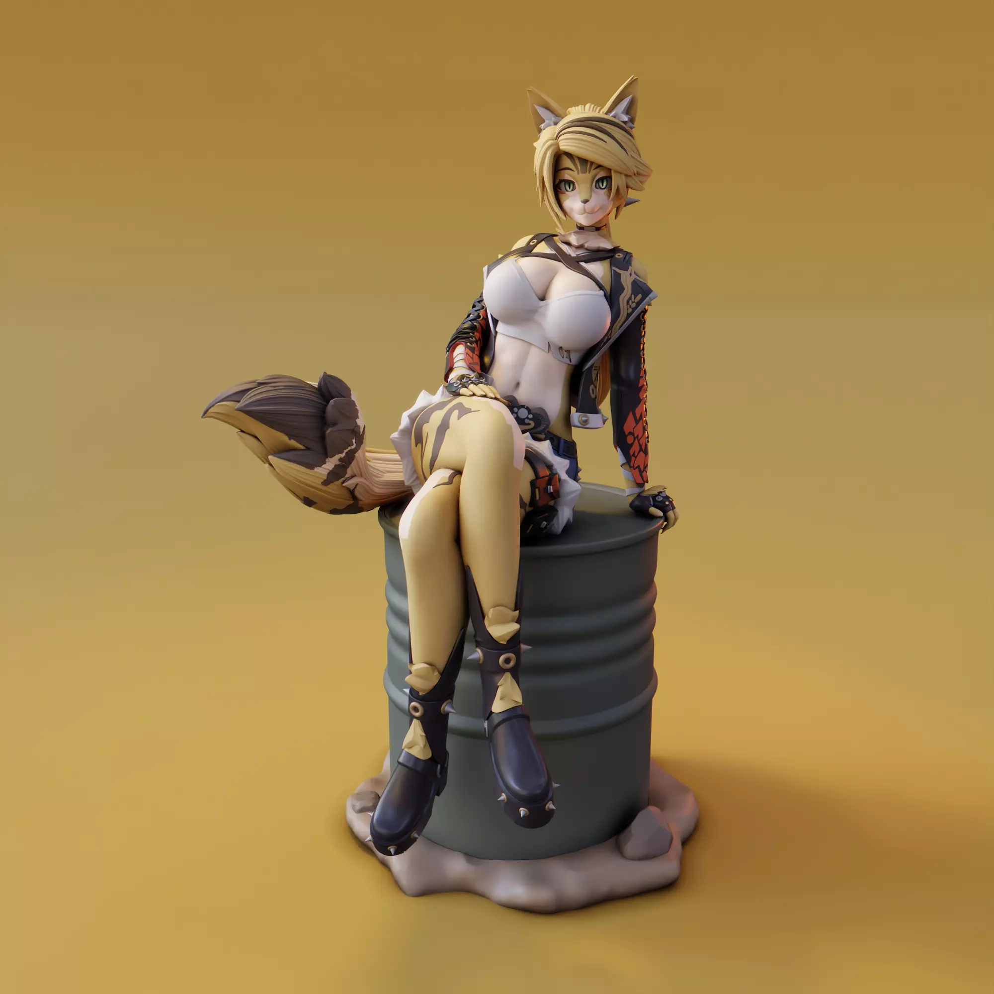 Pulchra from Zenless Zone Zero 3D print model_0