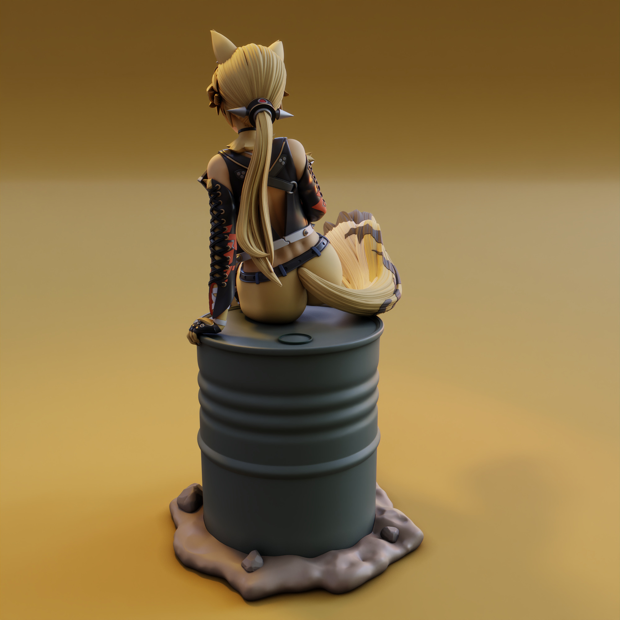 Pulchra from Zenless Zone Zero 3D print model_10