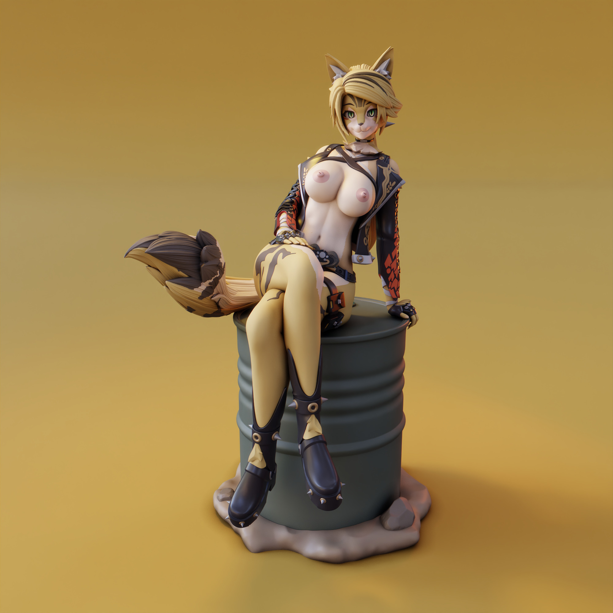 Pulchra from Zenless Zone Zero 3D print model_8