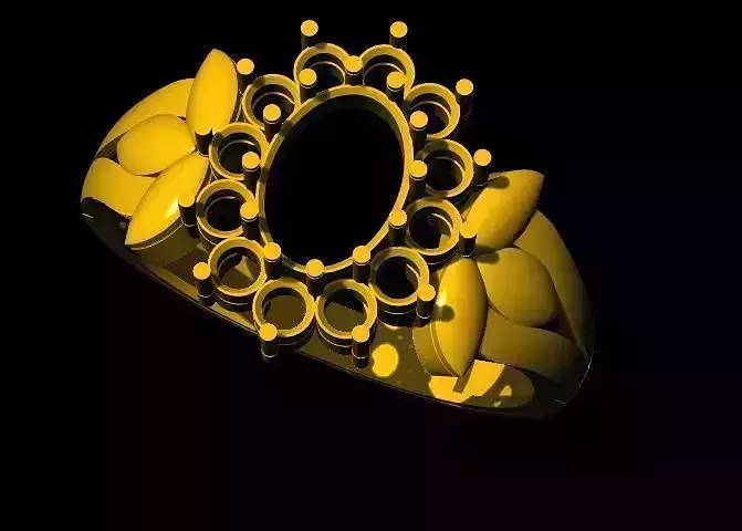 cluster ring 3dm file