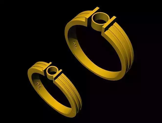 diamond ring 3dm file