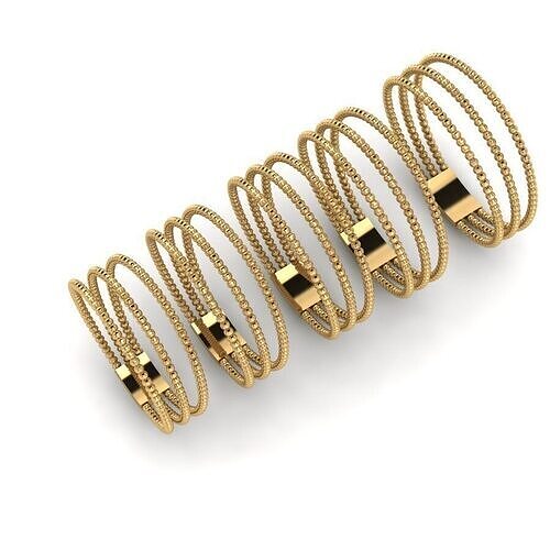Gold Ring Jewelry  Ring stl 3dm 3dprintmodel 3D print model
