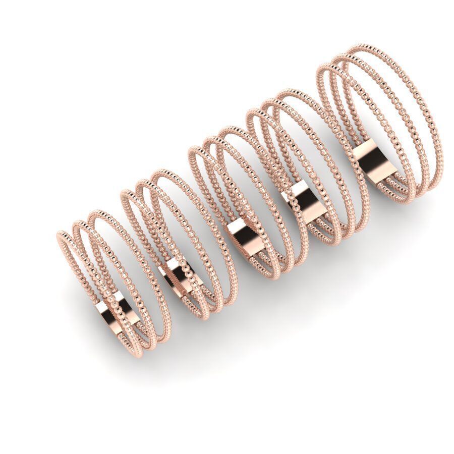 Gold Ring Jewelry  Ring stl 3dm 3dprintmodel 3D print model_3