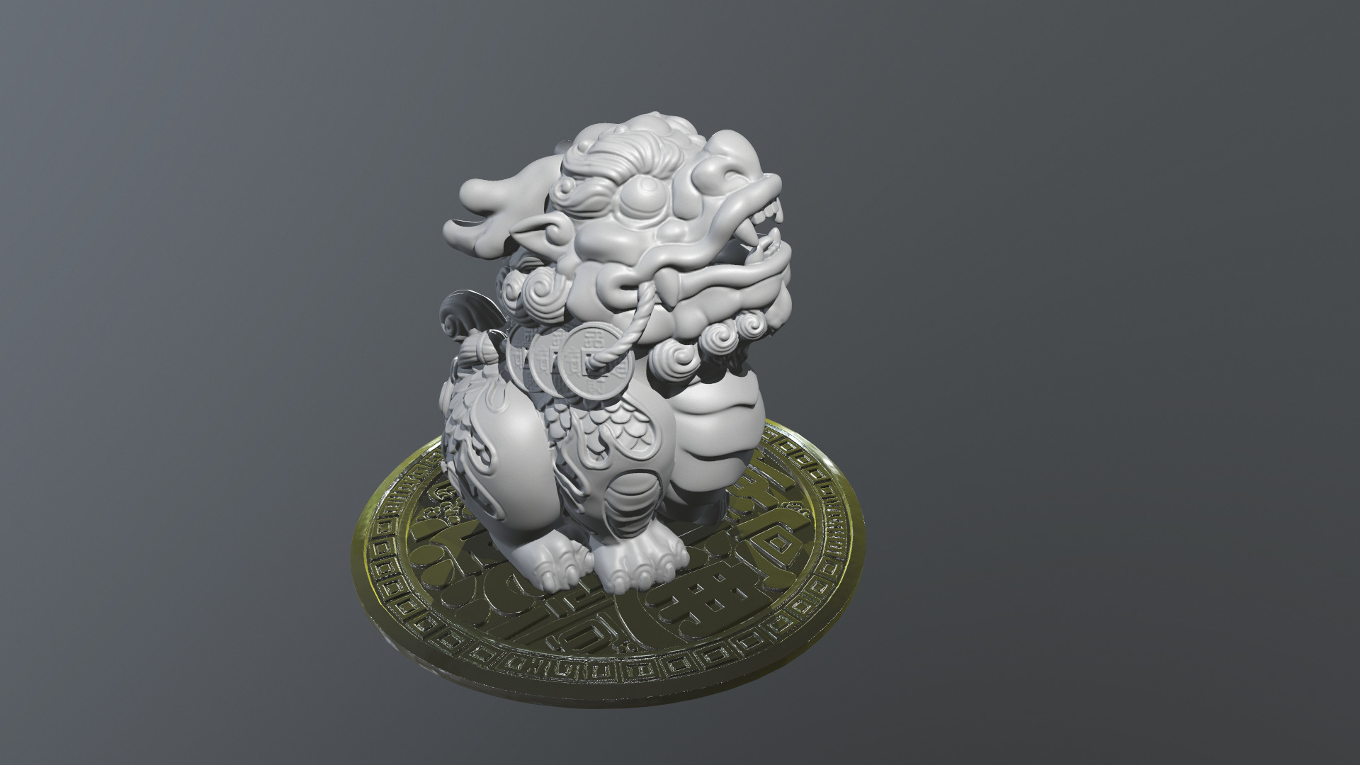 Dragon Mascot Collection 3D print model_15