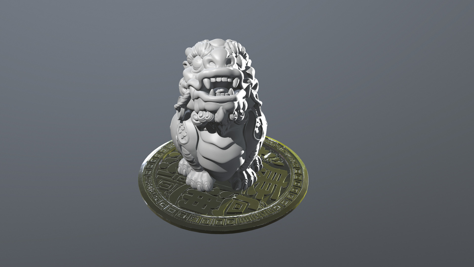 Dragon Mascot Collection 3D print model_14