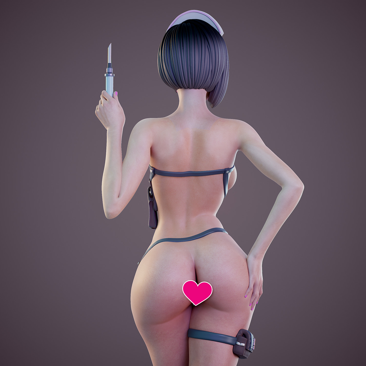 Sweet nurse - b 3D print model_12