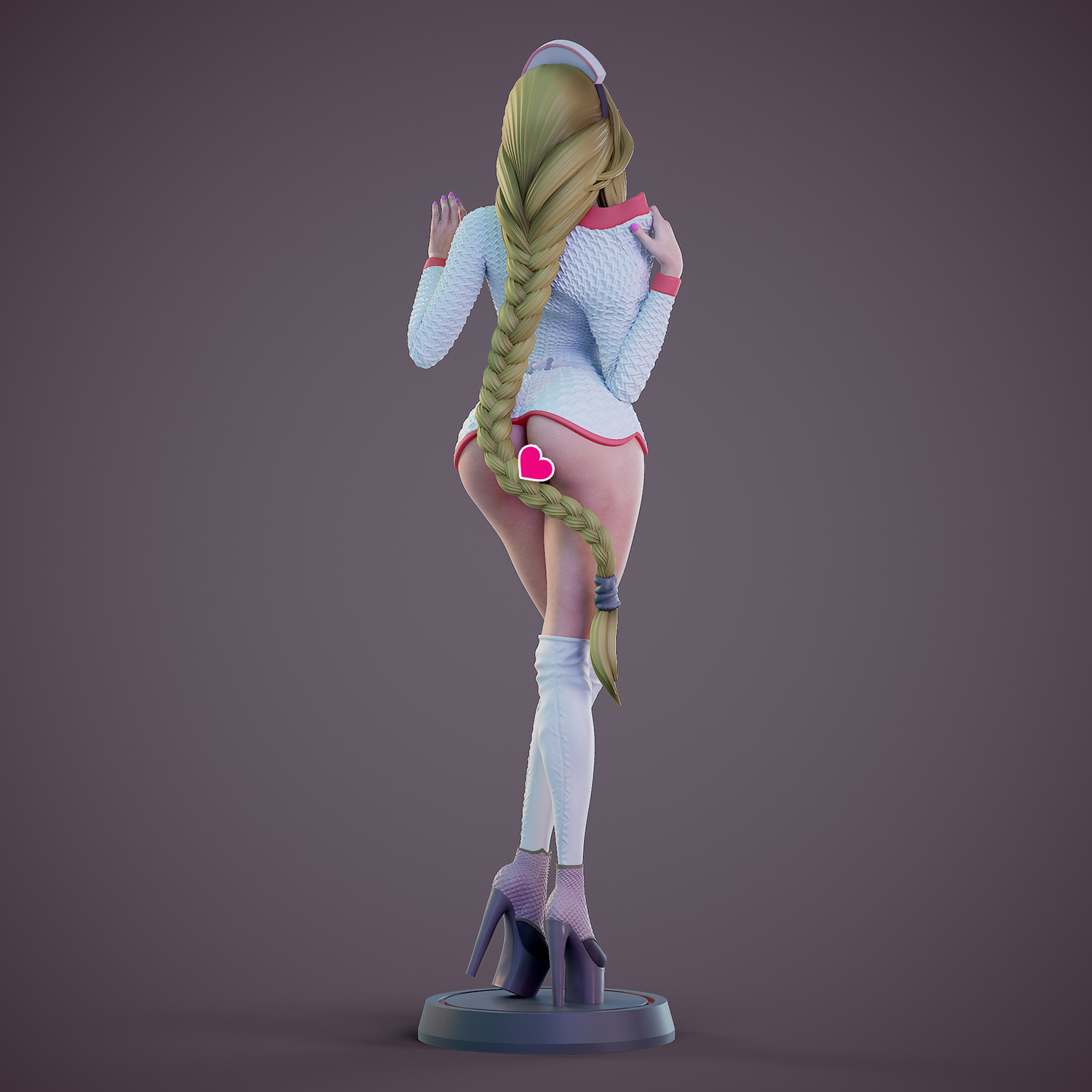 Sweet nurse - c 3D print model_9