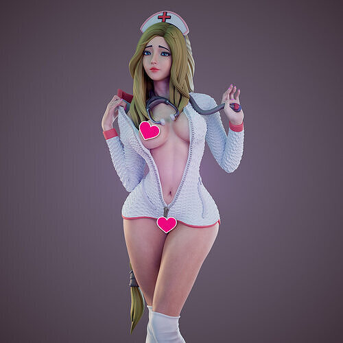 Sweet nurse - c 3D print model