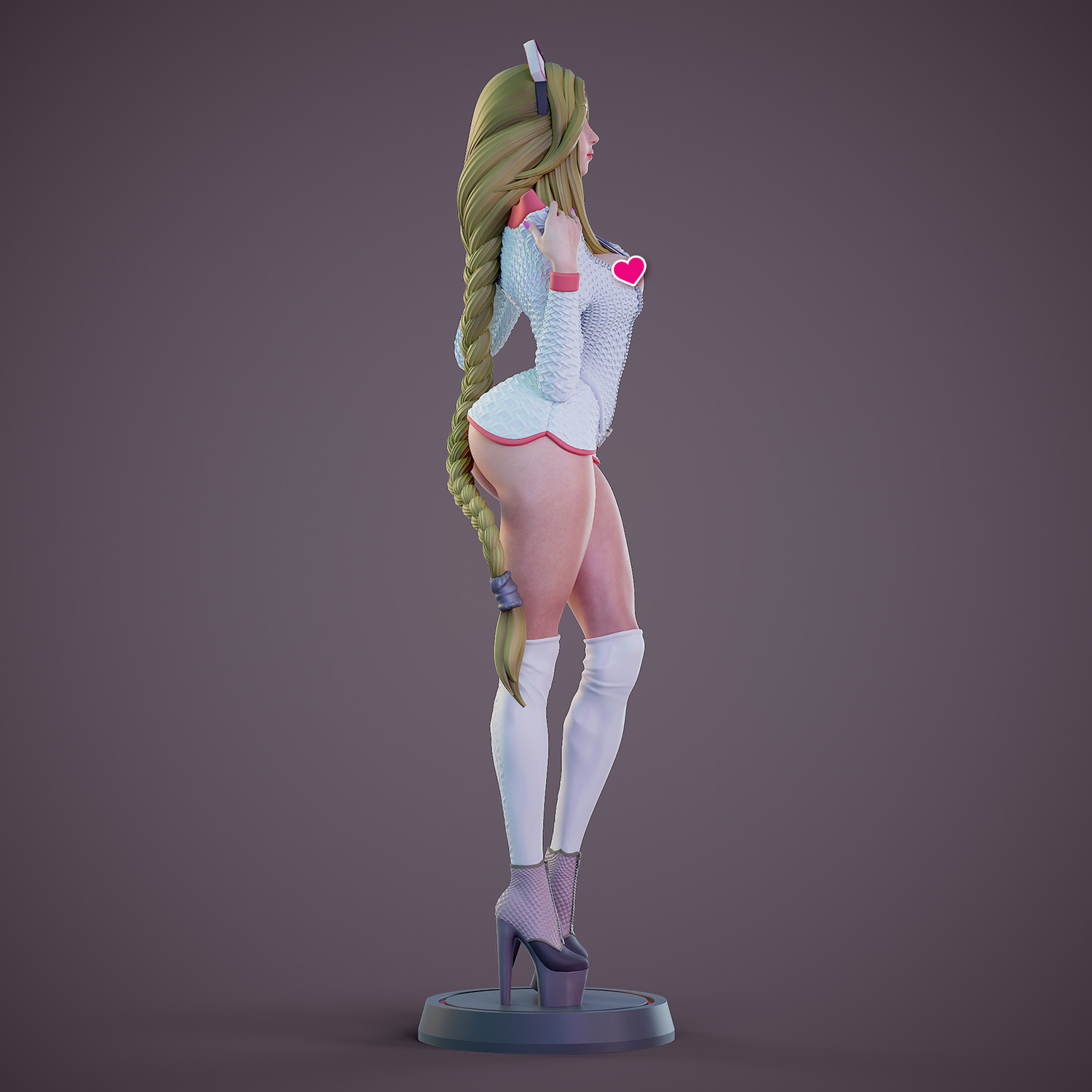 Sweet nurse - c 3D print model_10