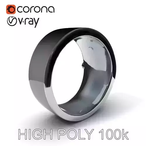 Futuristic Smart Ring Model Pack