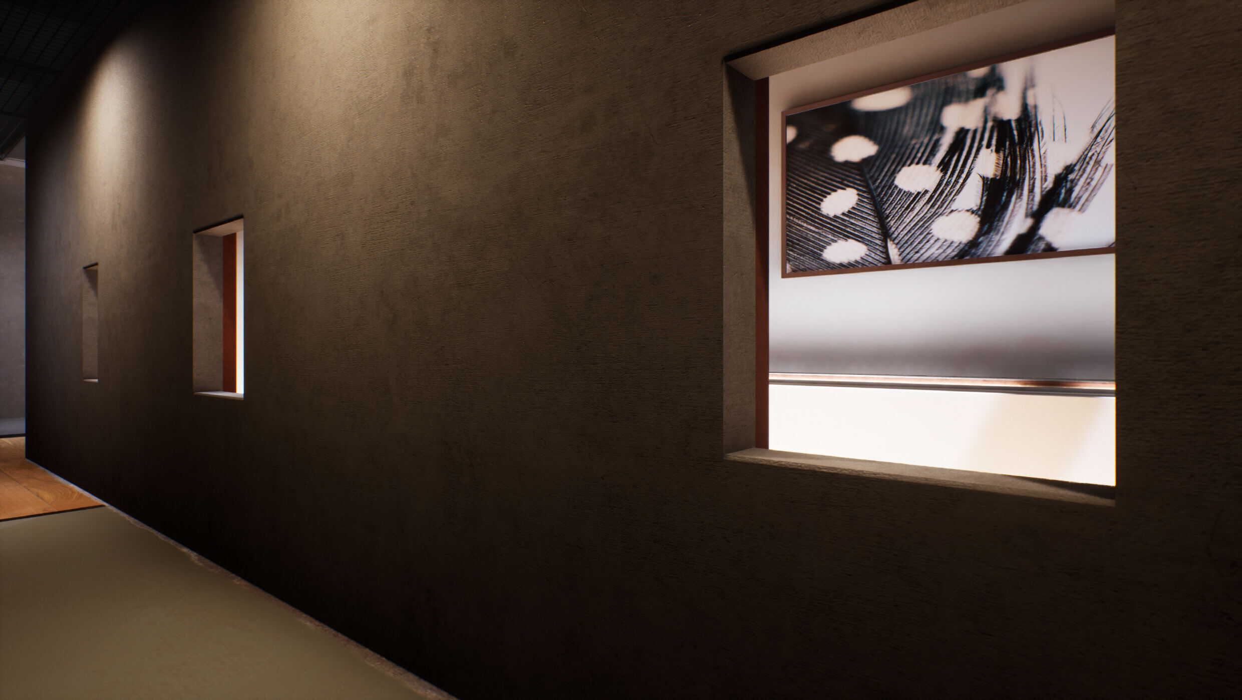 Twilight Courtyard Gallery Place 3D model_12