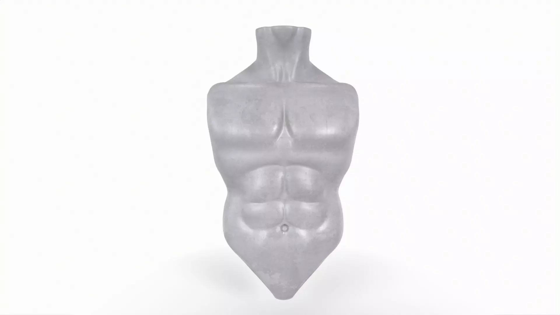 Male Torso Basemesh 3D print model_0
