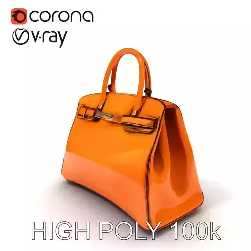 Luxury Handbag D Model Pack