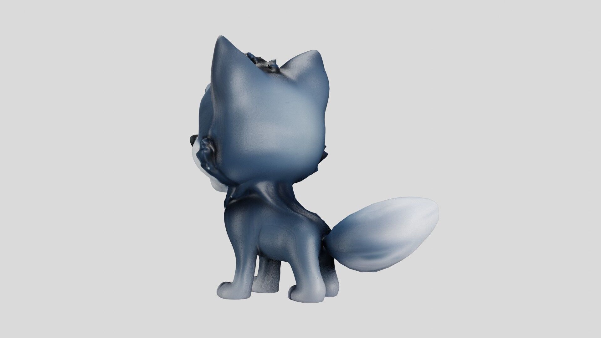 Cheeky Cartoon Fox Game Ready Stylized 3D Character Free low-poly 3D model_24