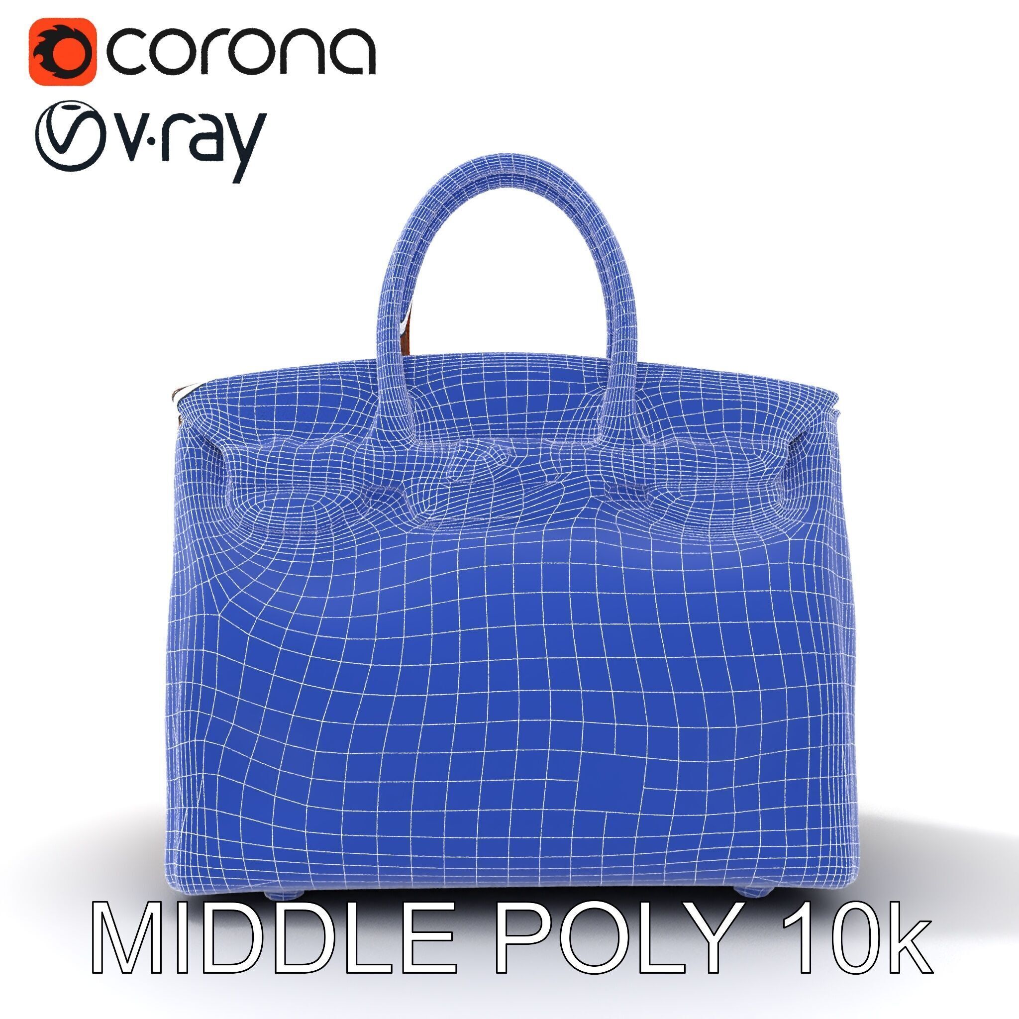 Luxury Handbag D Model Pack Low-poly 3D model_24