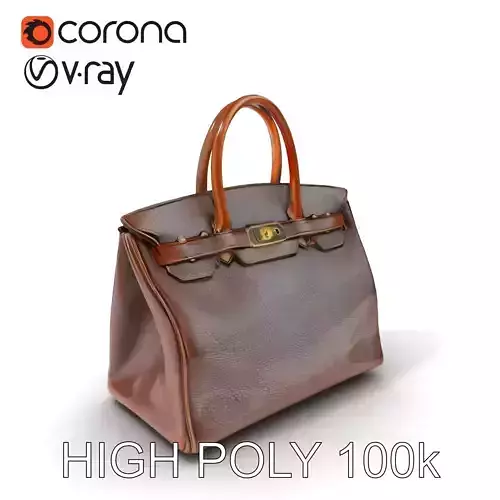 Luxury Handbag D Model Pack