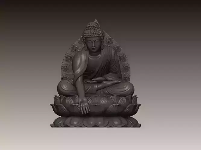 BUDDHA STATUE STL MODEL