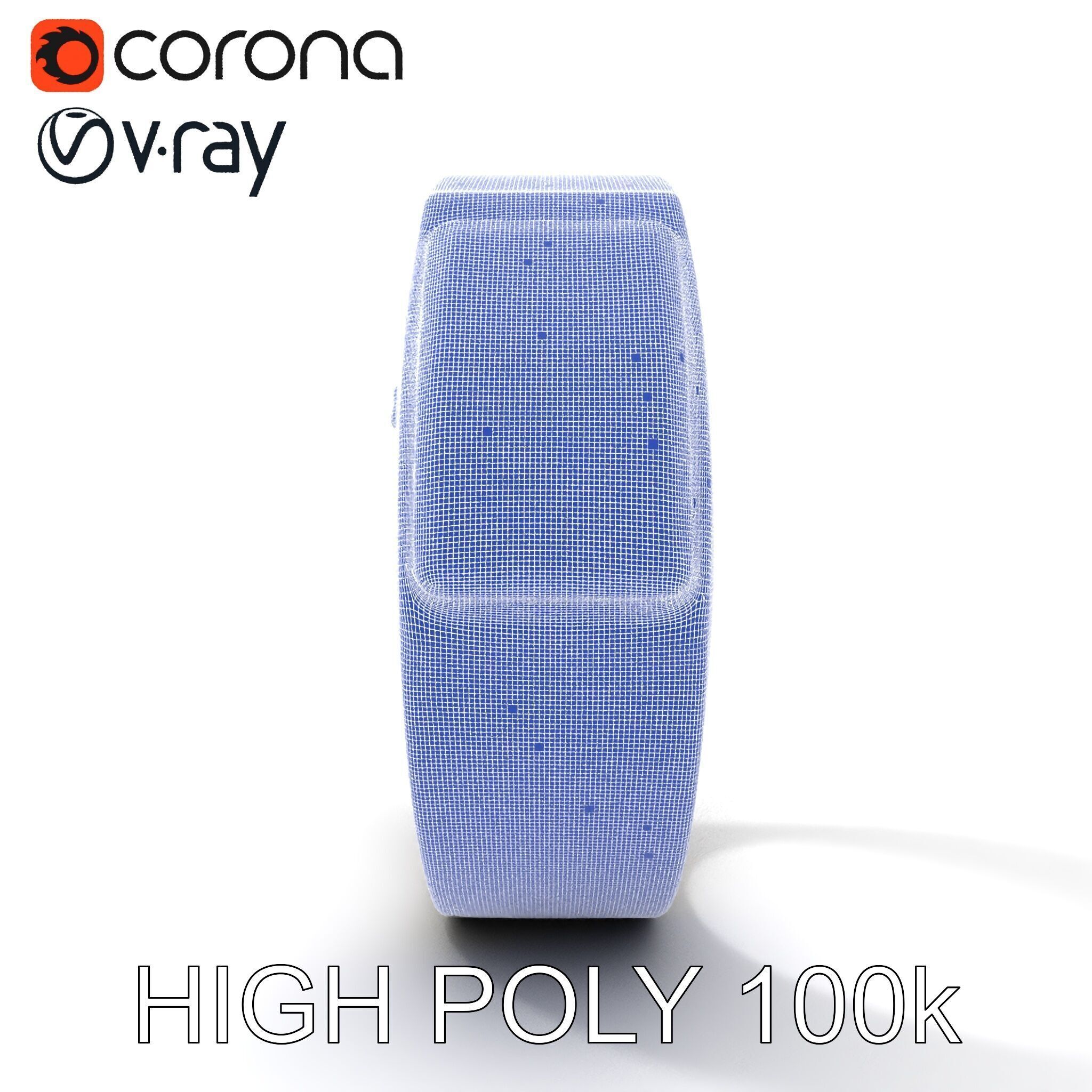 Smart Ring Wearable Technology Model Pack Low-poly 3D model_18