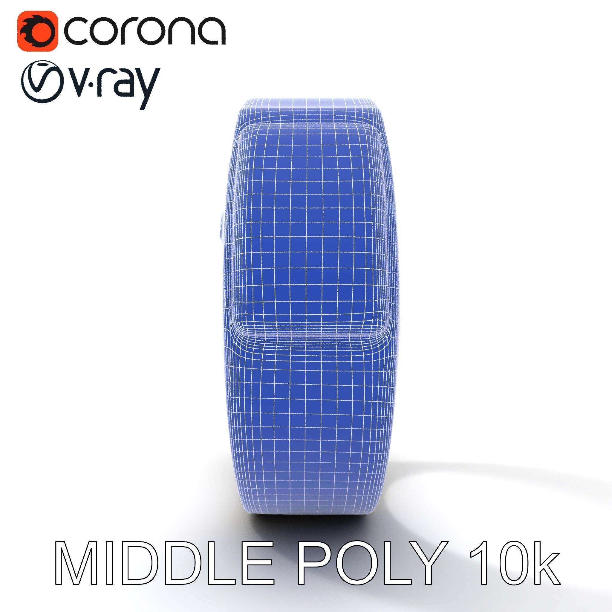 Smart Ring Wearable Technology Model Pack Low-poly 3D model_29