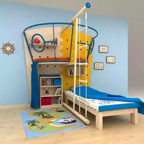 Ship Bed for Children 