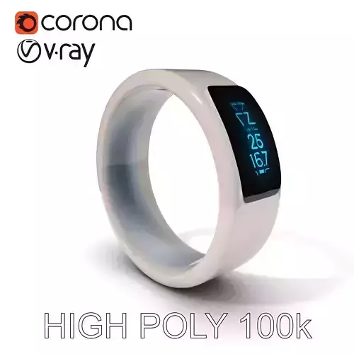Smart Ring Model Pack with Display Interface
