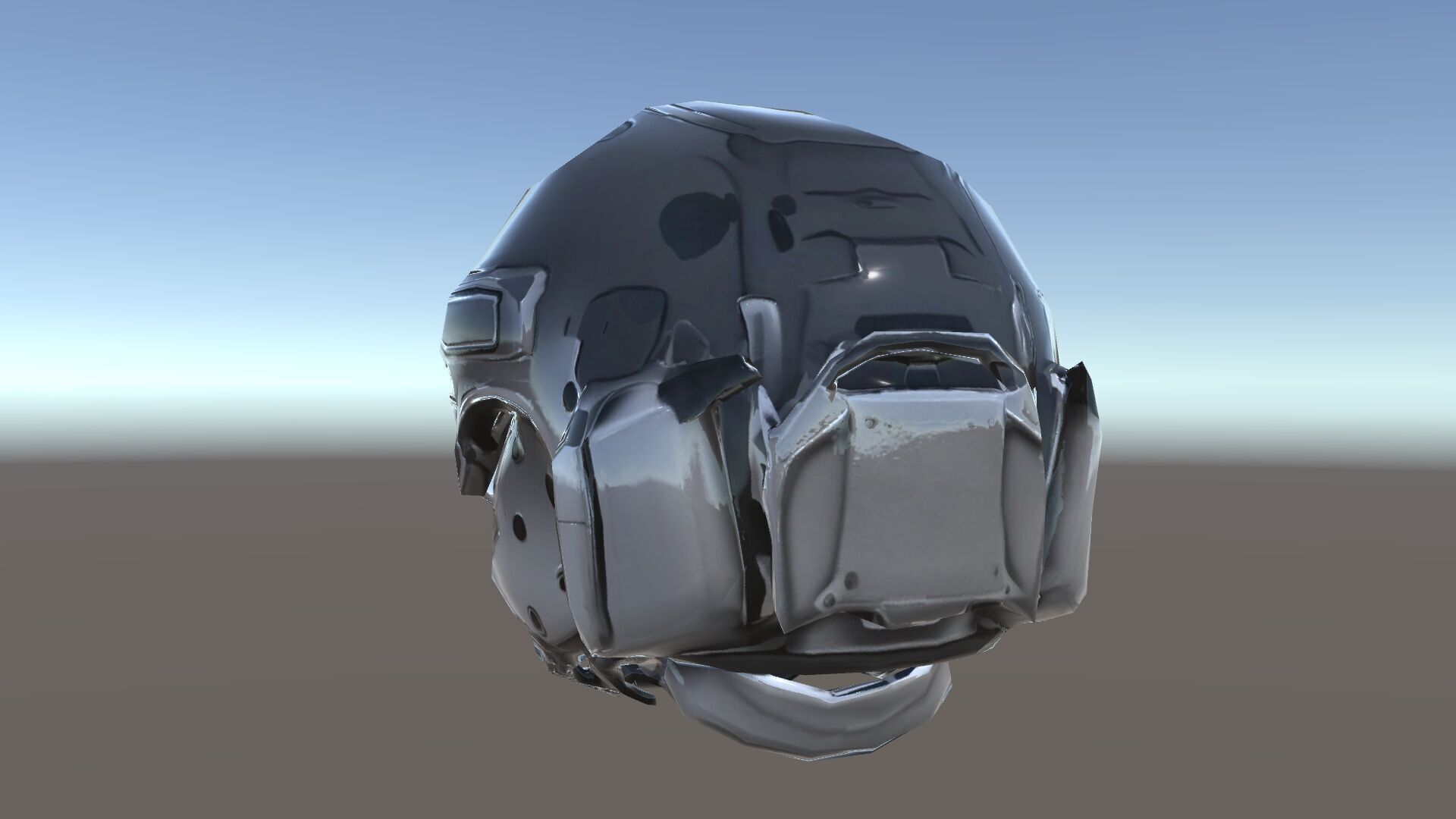 Tactical Helmet with Visor Model Pack Low-poly 3D model_9
