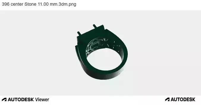 Bold Square Center Stone Ring