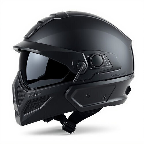 Futuristic Tactical Helmet Model Pack Low-poly 3D model