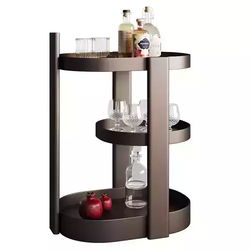 Cattelan Italia Tonic Trolley Bar