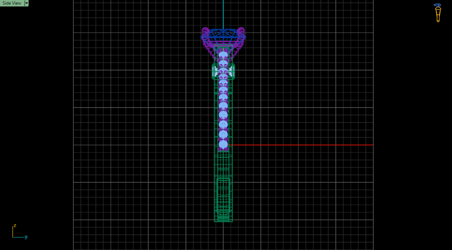 Gold Ring 3D Model with Center Round Diamond 3D print model_28