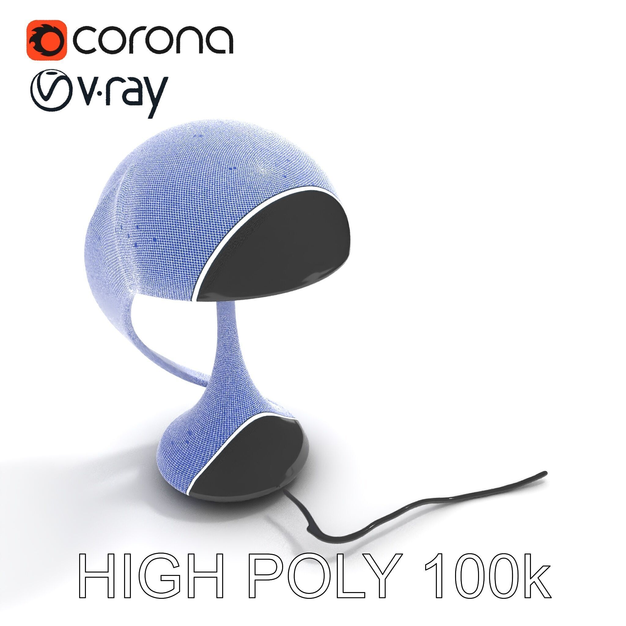 Modern Desk Lamp D Model Pack Low-poly 3D model_23