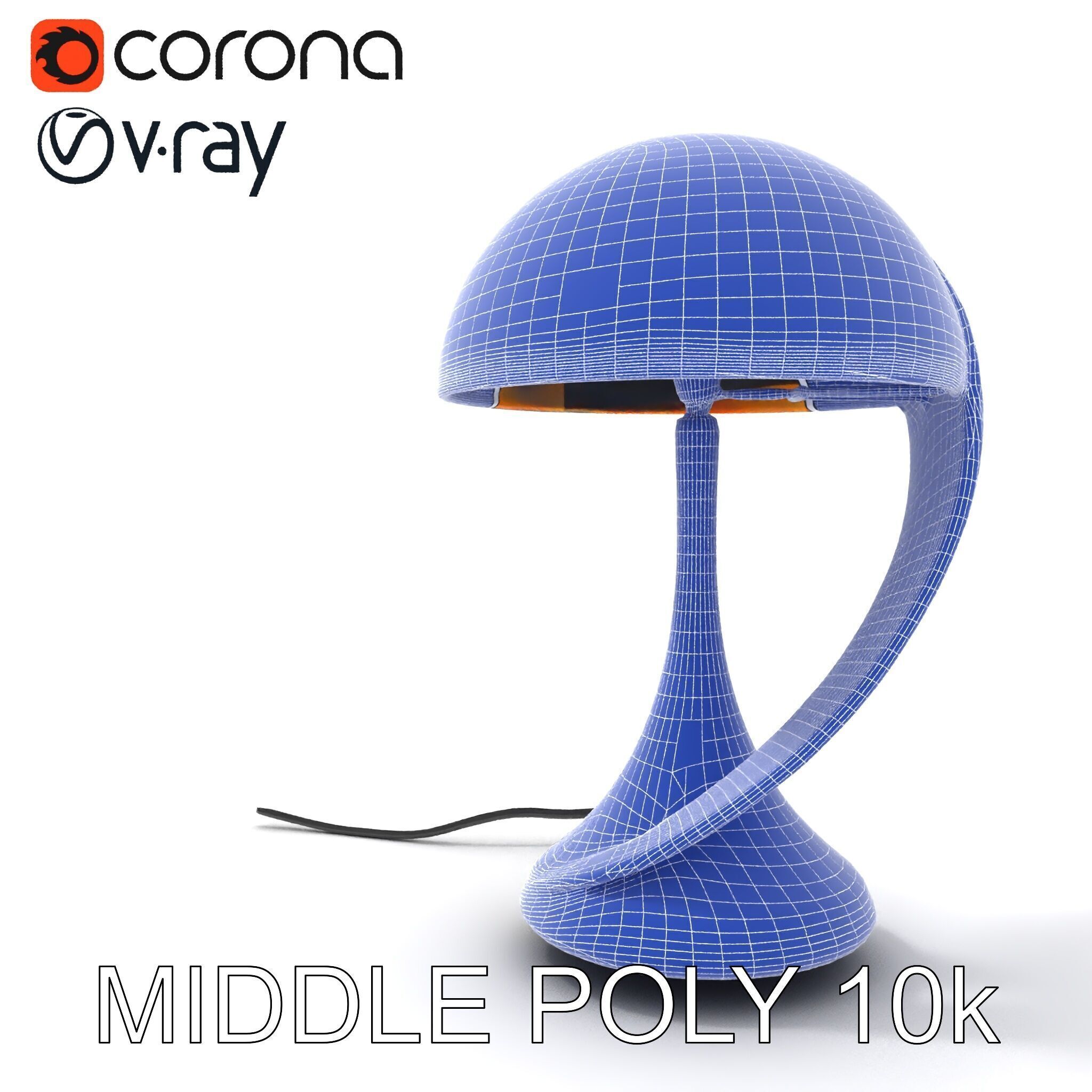 Modern Desk Lamp D Model Pack Low-poly 3D model_21